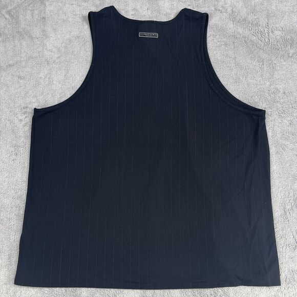 Savage X Fenty Sleep Tank Top Men 2XL Black Modal Round Neck Sleeveless Pullover - Picture 3 of 12